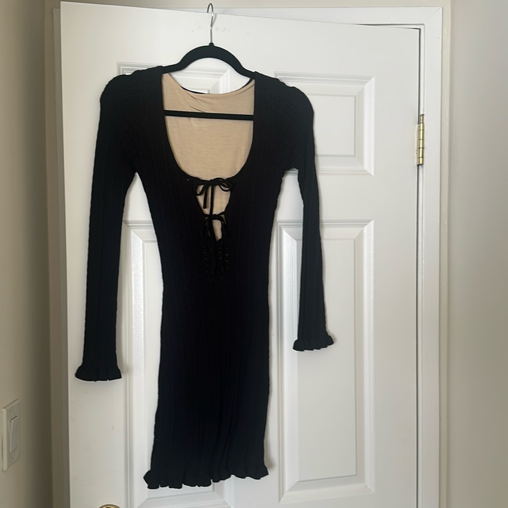Tiger mist mini knit dress